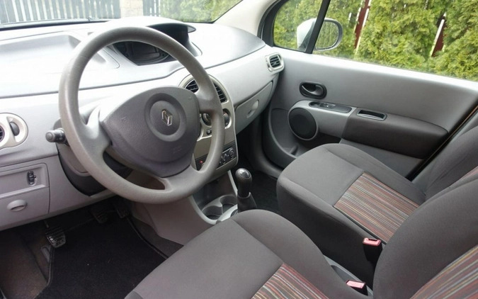 Renault Modus cena 11900 przebieg: 146000, rok produkcji 2008 z Sędziszów małe 154